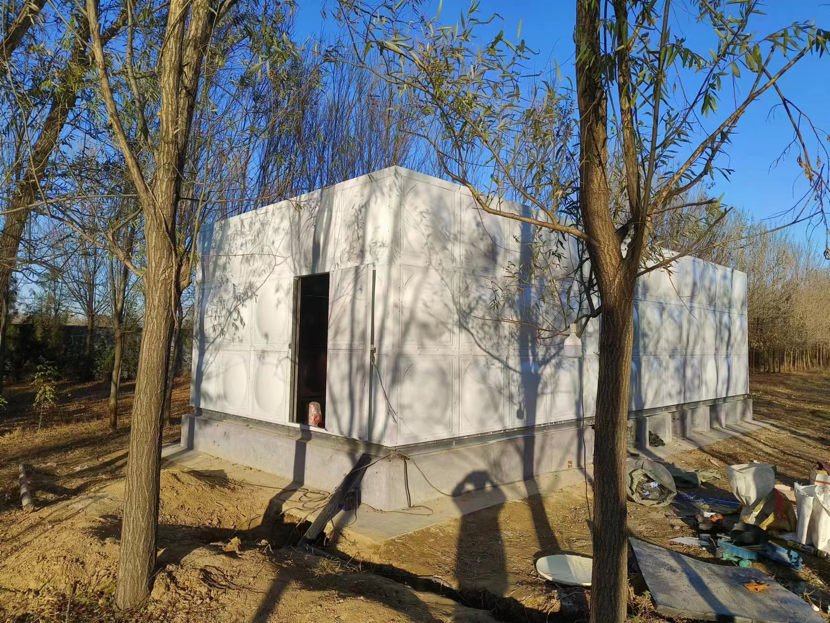 惠民縣鍍鋅鋼板箱泵一體化保溫水箱