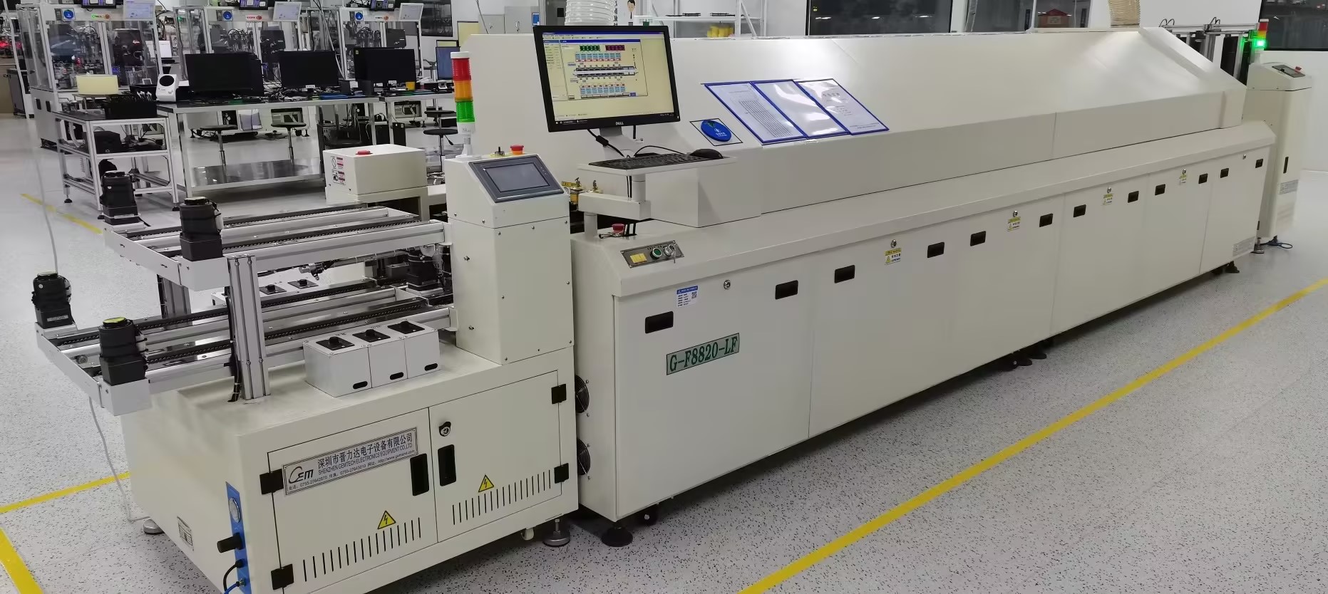 國內產回流焊一般有多少個溫區？